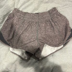 Grey lululemon shorts